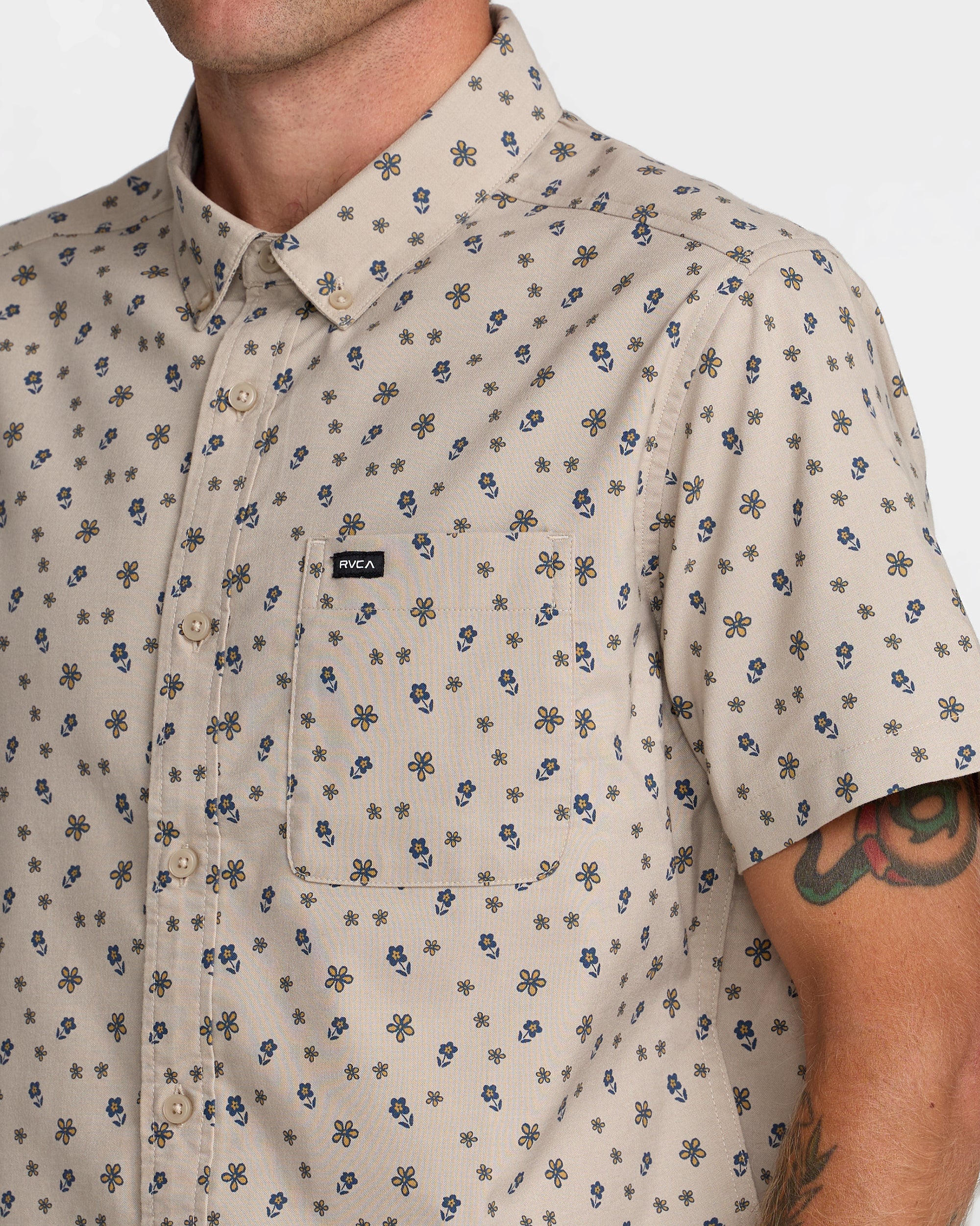 CAMISA MASCULINO RVCA THATLL DO PRINT